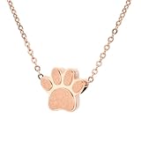 Collar de cenizas para mascotas, regalo conmemorativo personalizado para perros y gatos, joyería de cremación, recuerdos, urnas de pata, colgantes, urnas para mascotas, collar para cenizas de perro