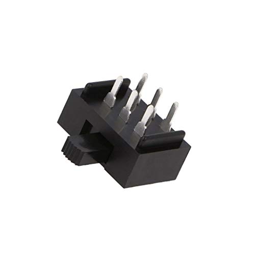 Switch slide Positions 2 DPDT L202021MA04Q bouton ON-ON inverseur bipolaire
