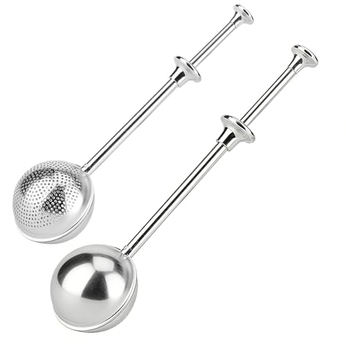 Lot de 2 Pince à Thé Infuseur Pince à Thé pour Thé en Vrac Adapté pour Sucre Farine Epices