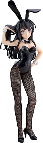 Good Smile Company Kadokawa - Rascal Does Not Dream - Light Mai Sakurajima Bunny PVC Figure, Black