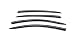 Putco 580005 Element Tinted Window Visor