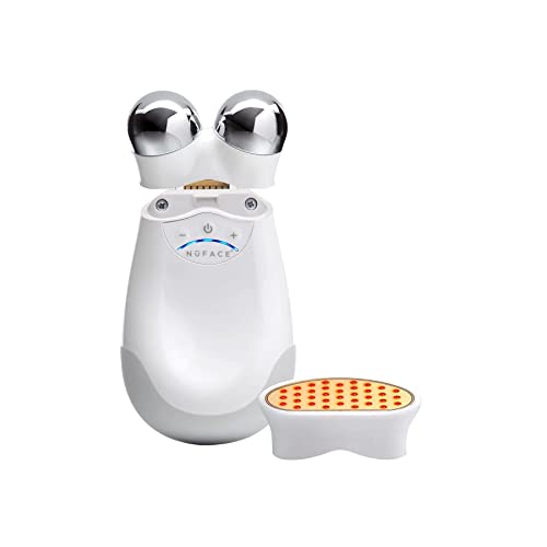 Nuface Trinity And Led Wrinkle Reducer Attachment Set – Facial Toning Device With Led Red Light Attachment And Hydrating Leave-On Gel Primer (2 Fl Oz) #TOP7