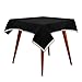 Sanders Classics 44" Square Black Card (Bridge) Table Cover