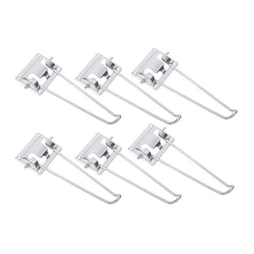 IMUSINICE �̐܂�r������L���O���� �����\�Ȑ܂肽���ݎ��������e�[�u���r �V���o�[�F DIY�v���W�F�N�g��m�[�g�p�\�R���p�e�[�u���ɍœK�� 6�Z�b�g