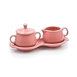  Fiesta Fiesta Peony Creamer Az car y bandeja