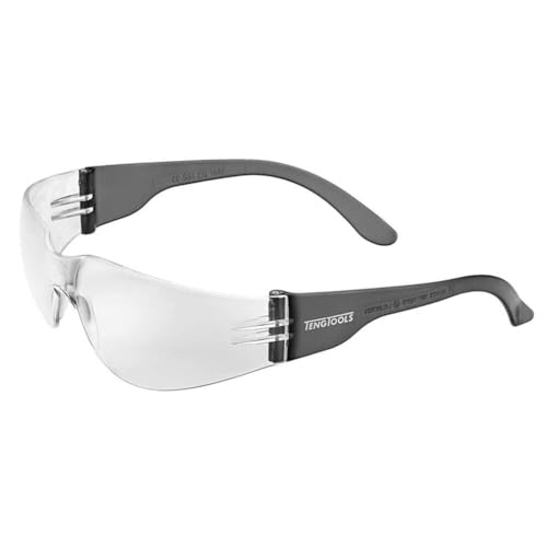 Teng Tools Anti Fog, Scratch Resistant Safety Glasses With Clear Lenses & Side Protection - SG960