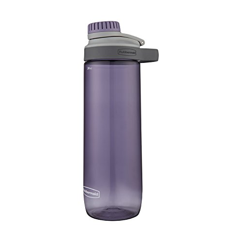 Rubbermaid Garrafa de água Chug à prova de vazamento, 700 ml, lilás empoeirado