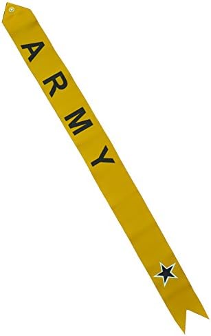 Army Flag Streamer, Blue Star