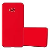 Cadorabo Hülle kompatibel mit Asus ZenFone 4 Selfie PRO Schutzhülle TPU Silikon Hülle Metallic Design Slim Kratzfest Hardcase mit R&umschutz Hülle Hülle für Asus ZenFone 4 Selfie PRO in Rot