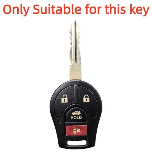 Housse silicone clé télécommande Nissan 4 boutons Maxima Versa Altima