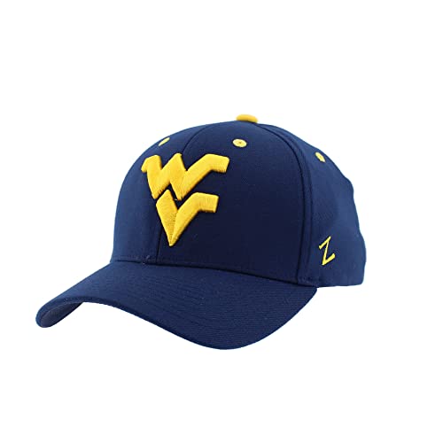 West Virginia Mountaineers NCAA Officially Licensed Stretch Fit Hat ZH Alternate, Medium