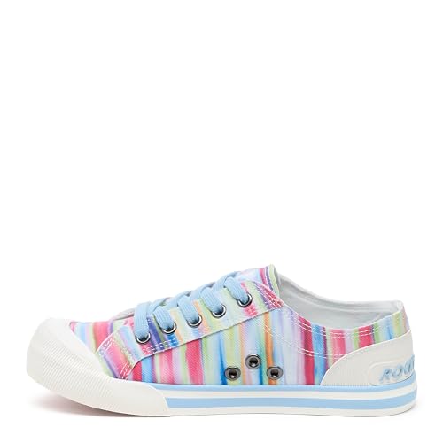 Rocket Dog Damen Jazzin Sneaker, Regenbogen, Mehrfarbig, 41 EU