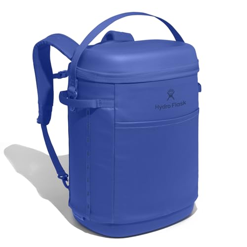 Image of Hydro Flask Carryout Cooler Backpack - Insulated Portable Soft Cooler - 22 L Capacity in Capri Blue