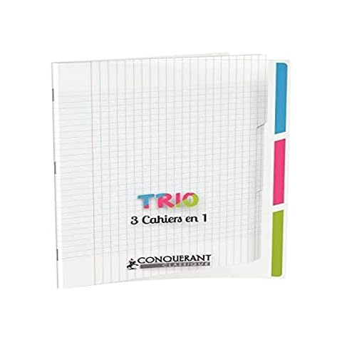 Cahier Conquérant 24x32cm Seyès Cover