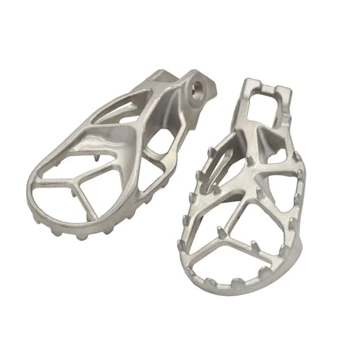 Pièces pédales moto avec plaque repose-pieds antidérapante TE FE TC 125-501