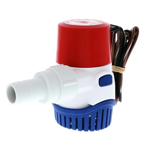 Rule 500 GPH 25SA Electronic Sensing Bilge Pump-500
