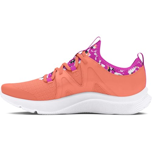 Under Armour Girls' Pre School Infinity Alternate Lace, (800) Flare Orange/Vivid Magenta/Vivid Magenta, 10.5K, US