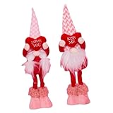 Décor de gnome pour la saint-valentin : votre fête de la saint-valentin sera remarquable avec une décoration de poupée gnome aussi amusante et adorable, un décor nain de bureau