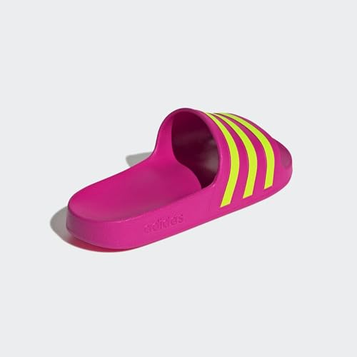 adidas Damen Adilette Aqua Slides, Shock Pink/Solar Slime/Shock Pink, 38 EU