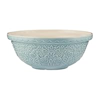 Mason Cash Home to Roost Blue Hen Mixing Bowl, Blue, 26cm / 2.7 Litre