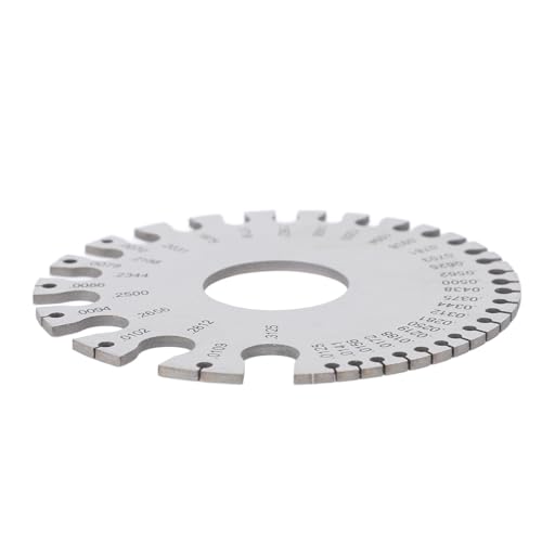 Calibrador de Espesor para Metal de Acero Inoxidable 2 Piezas miniatura 7