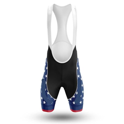 SITBXO Ciclismo Salopette Corta Pantaloncini da Ciclismo Estivi Pantaloncini da Ciclismo da Uomo Imbottiti da Bici da Strada 19D Pantaloncini da Ciclismo a Compressione Traspirante(Bib Shorts-2,M)