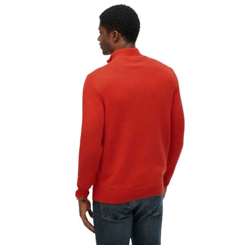 Superdry Para Hombre. M6110688A Jersey Lana Rojo (L), Casual, Manga Larga - 2