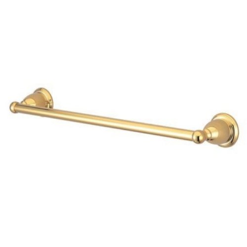 Kingston Brass BA1752PB Heritage 18-Inch Towel-Bar, Polished Brass