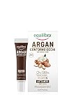 Equilibra Viso, Contorno Occhi a Base di Olio di Argan, di Mandorle Dolci e di Vinaccioli, Estratto di Gardenia, Acido Ialuronico, Vitamina E, Olio di Karité e di Ribes Nero,15 ml