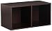Foremost 327809 Modular Large Divided Cube Storage System, Espresso
