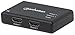 Manhattan 4K HDMI Splitter 1 in 2 Out ? 4K@30Hz 2 Output 1 Output Ports, HDCP Compliant, Double Adapter HD Hub Amplifier with HDMI Cable, 1080P 3D - for Dual Multi Multiple Monitor Displays - 207669