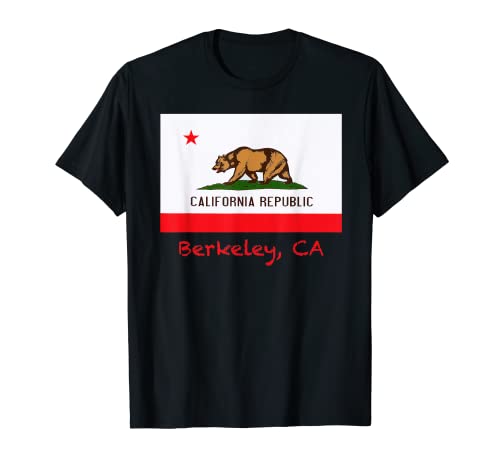Recuerdo de la bandera de Berkeley California USA Camiseta