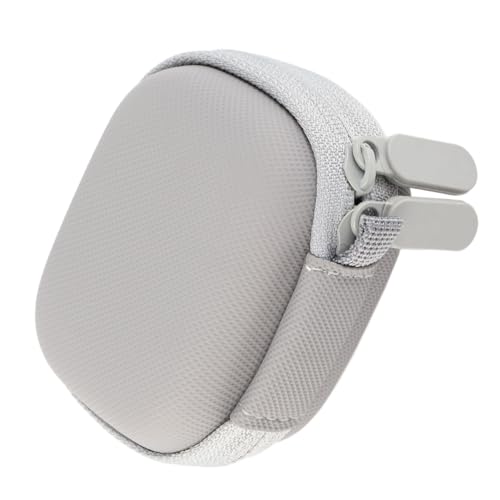 Custodia Rigida per GO 3 Action Cam Mini Borsa Protettiva Portatile con Gancio da Escursionismo per GO 3 Kit di Accessori per Fotocamera grigio