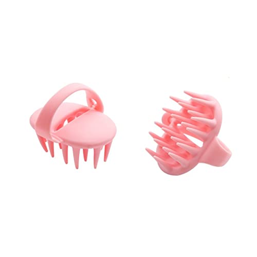 PATKAW Cepillo De Champú Para El Cabello Masajeador De Cuero Cabelludo Rosa