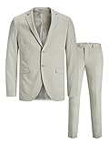 JACK & JONES Men's JPRFRANCO Suit NOOS Anzug, Moonstruck/Fit:SUPER Slim FIT, 50