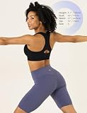 LAPASA Damskie spodenki sportowe Legginsy do jogi Fitness L52A1 S Steel Blue