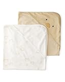 Carter's Baby Hooded Towel (2-pk Yellow/Ivory)