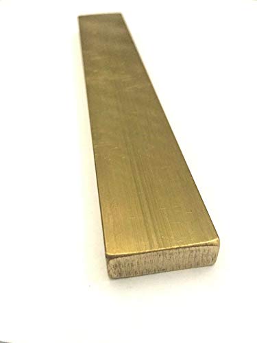 Brass Flat Bar Stock 3/8"(.375") X 1" X 6" C360 Extruded Rectangle Metal - 1Pc #TOP26