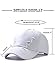 Nanwansu Unisex Ripped Distressed Denim Ring Baseball Cap Hip Hop Vintage Dad Hat Adjustable White
