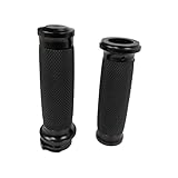 1 Pair Black 1'' Motorcycle Handlebar Grips Fits for 2011-2020 Harley-Davidson Sportster 883 Super L