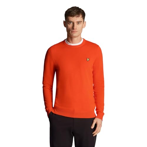 Pull à col rond en coton confortable contre la fraîcheur matinale