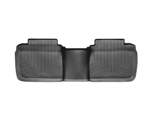 WeatherTech Custom Fit FloorLiners for Toyota Camry - 2nd Row (444002), Black