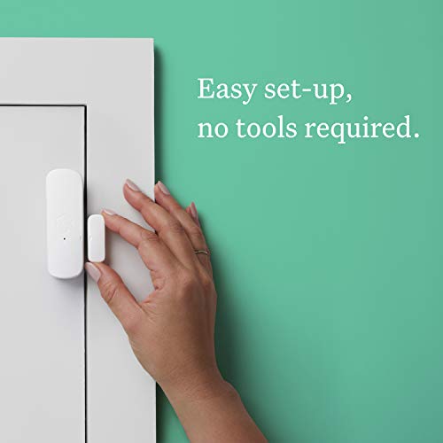 Ooma Smart Home Security With Motion And Door/Window Sensors. No Contracts And Free Self-Monitor Plan. Professional Monitoring, Keypad, Water Sensor, Garage Door Sensor. White, Model:811008022167 #TOP2