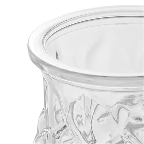 Vasos de vidrio Pineapple 17Oz con relieve premium para cóctel 7