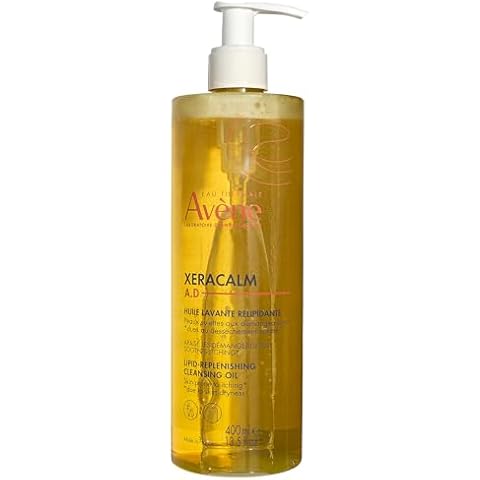 Eau Thermale Avène XeraCalm A.D Lipid-Replenishing Cleansing Oil, Atopic Dermatitis, Eczema-Prone, Fragrance-Free, Pump, 13.5 oz. Cover