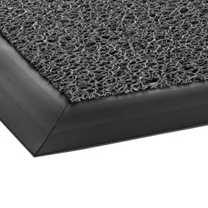 Vinyl Loop Mats - Dark Gray - 3' x 5'
