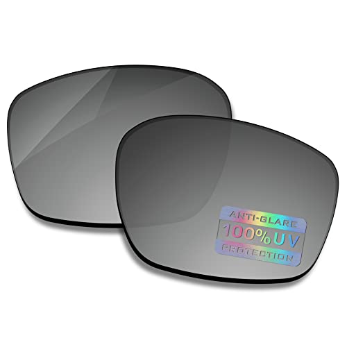 Verres polarisés Oakley Holston OO9334 pour la conduite en miroir titane par Bowyer