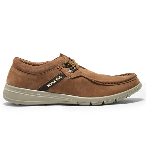 Image of Woodland Men's Leather Sneaker