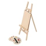 Potentiel d'affichage multiple : présentez non seulement des mini-ensembles de tableaux de peinture à l'huile, mais également de petits objets artisanaux, des ornements et des sculptures, ce qui en fait un choix polyvalent pour les besoins en outils de peinture de mini-maison, mini-accessoire de maison, mini-support pour la peinture