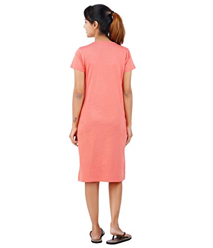 Image of Pride Apparel Printed Women's Cotton Knee Length Night Gown /Night Dress /Nighty